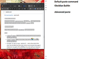 Obsidian 插件：Advanced Paste 定制化的粘贴插件