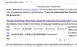 Obsidian 插件：AI Selection Toolbar