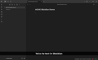 Obsidian 插件：AICHE Voice