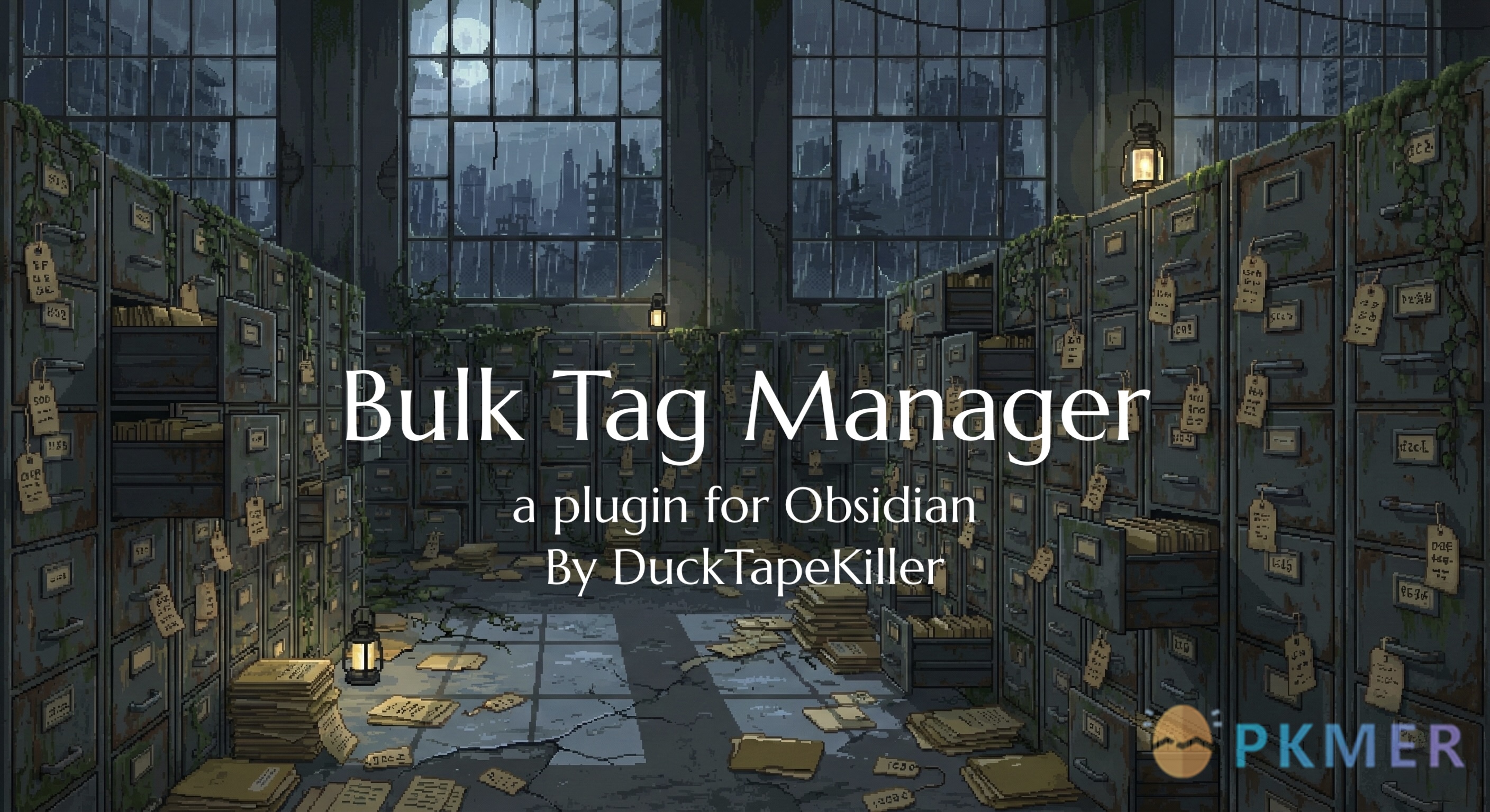 Obsidian 插件：Bulk Tag Manager--