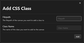 Obsidian 插件：Canvas CSS class