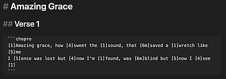 Obsidian 插件：ChordPro Viewer