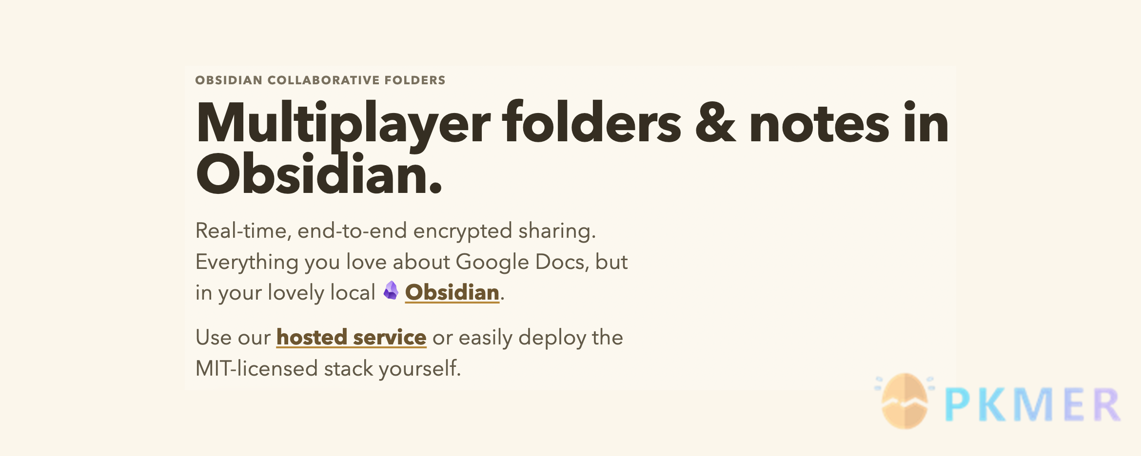 Obsidian 插件：Collaborative Folders--