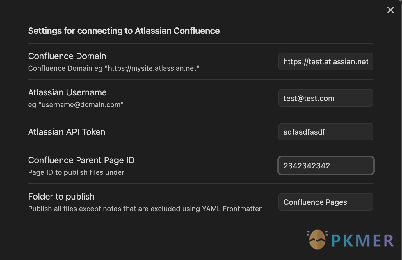 Obsidian 插件：Confluence Integration--