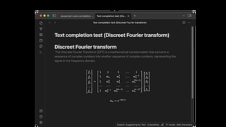 Obsidian 插件：Copilot Auto Completion Plus