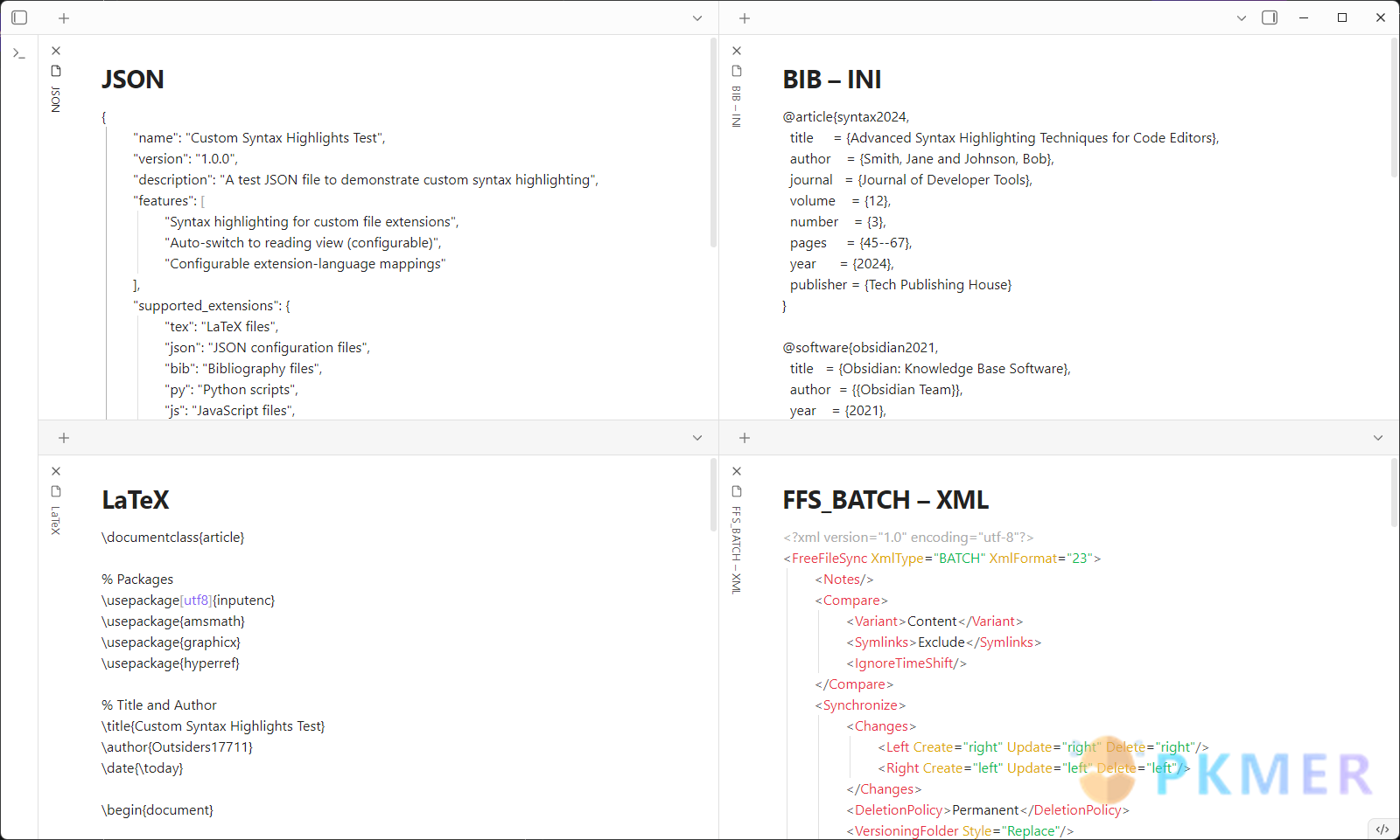 Obsidian 插件:Custom Syntax Highlights--