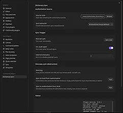 Obsidian 插件：Dictionary Sync