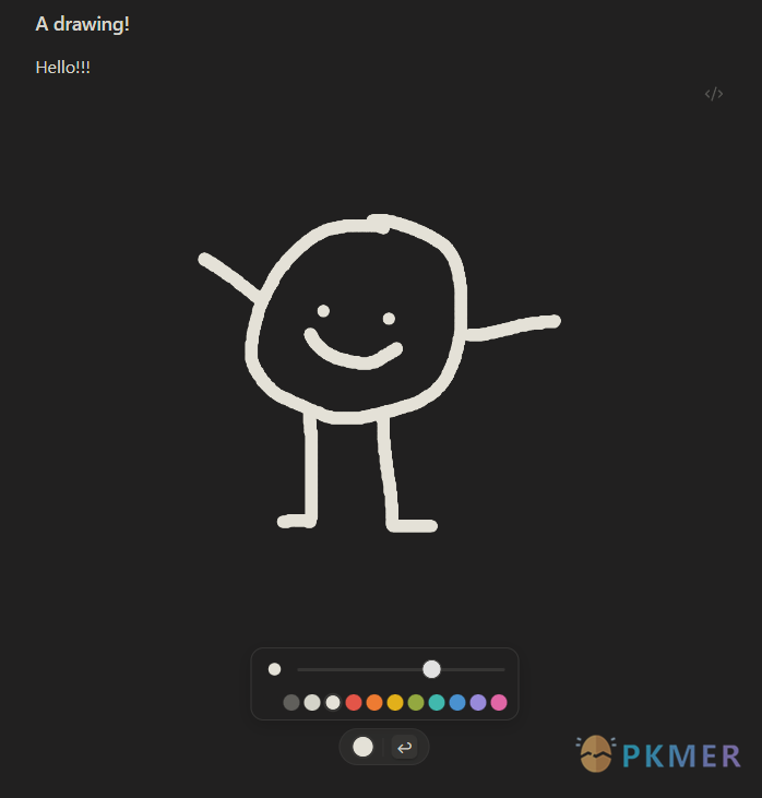 Obsidian 插件：Doodle--