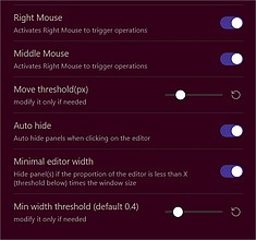 Obsidian 插件：Easy toggle sidebars 快速开关侧边栏