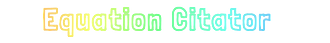 Obsidian 插件：Equation Citator