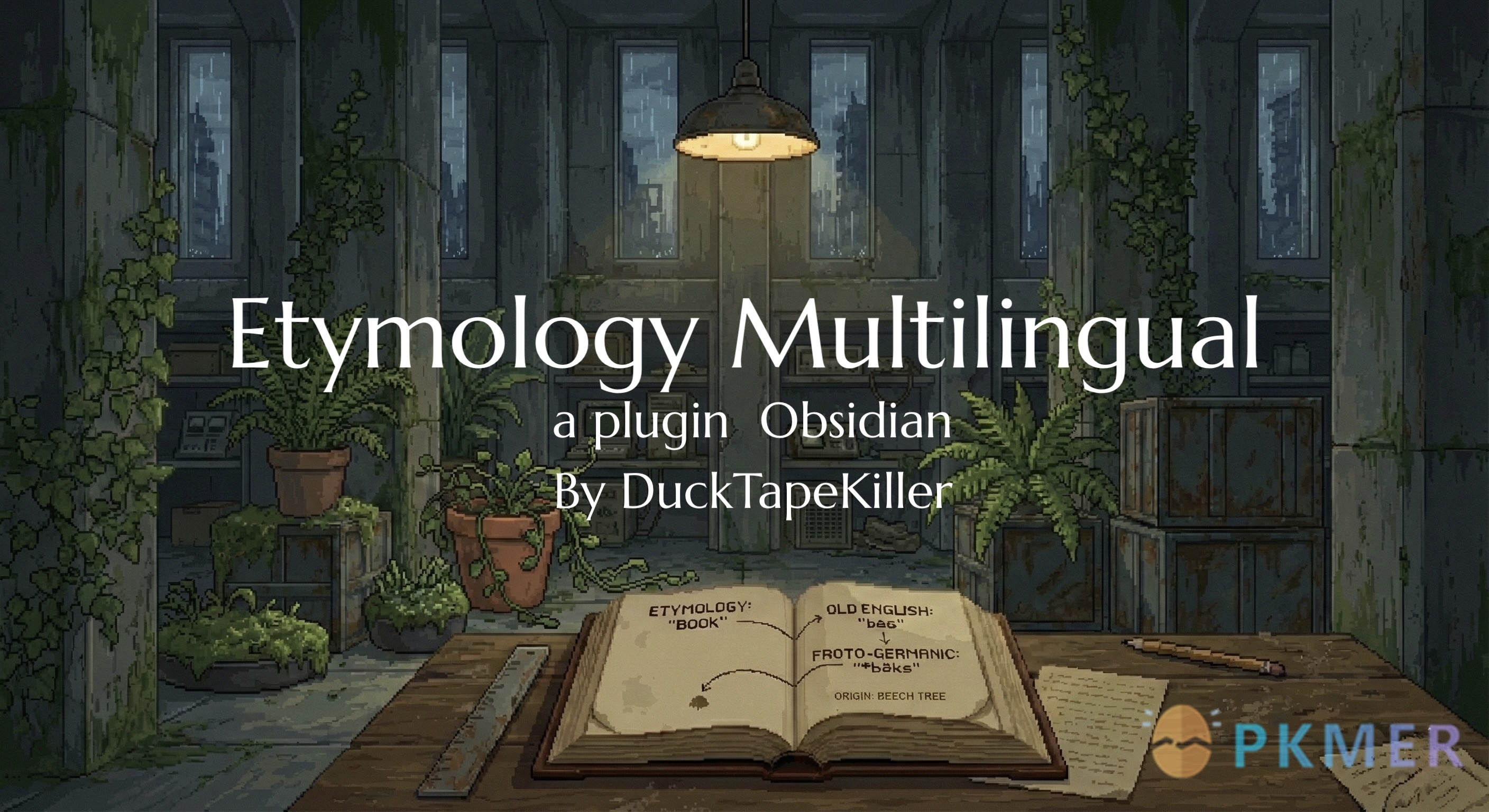 Obsidian 插件：Etymology Multilingual--