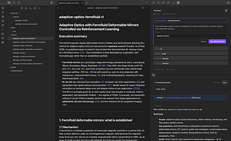 Obsidian 插件：Feynman - AI research assistant