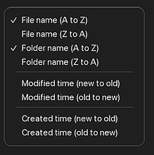 Obsidian 插件：Folder Sort