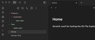 Obsidian 插件：Git File Explorer Colors