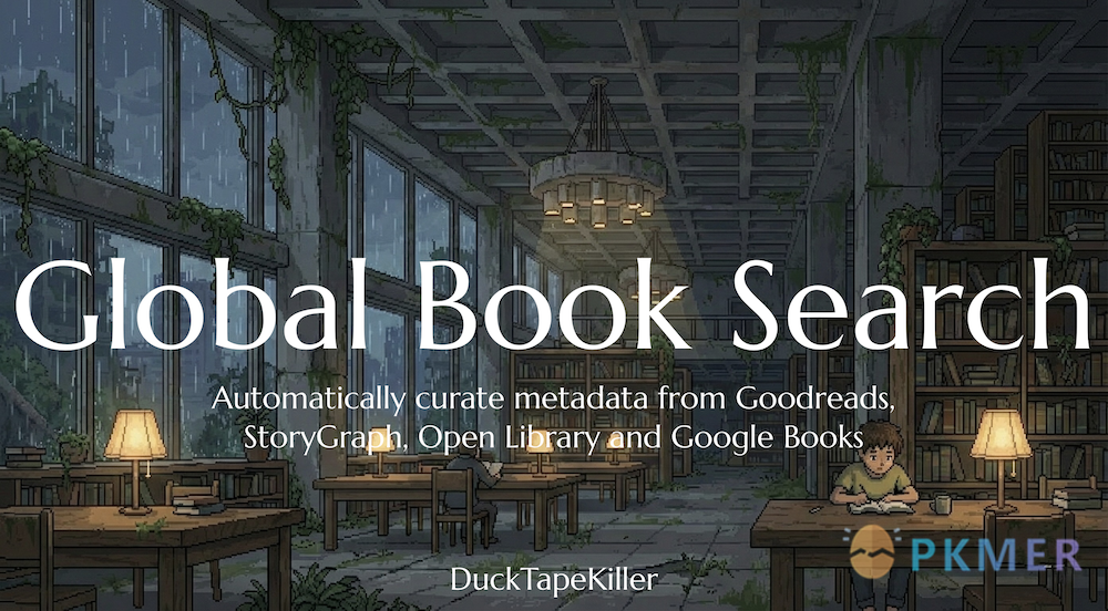 Obsidian 插件：Global Book Search--