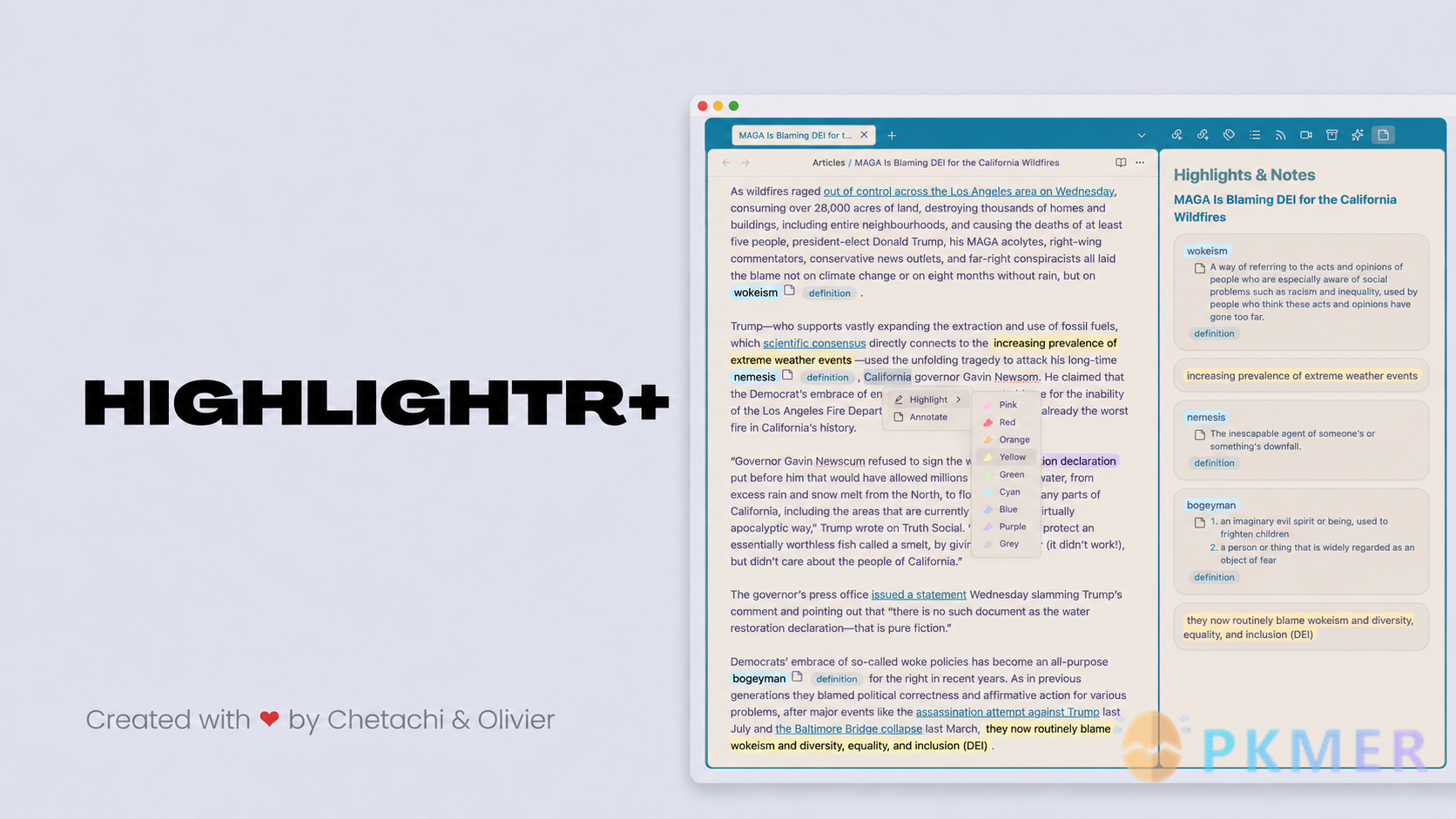 Obsidian 插件：Highlightr Plus--