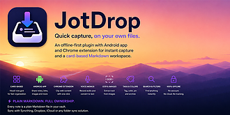Obsidian 插件：JotDrop