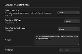 Obsidian 插件：Language Translator