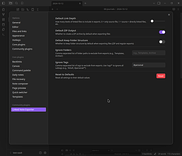 Obsidian 插件：Linked Note Exporter