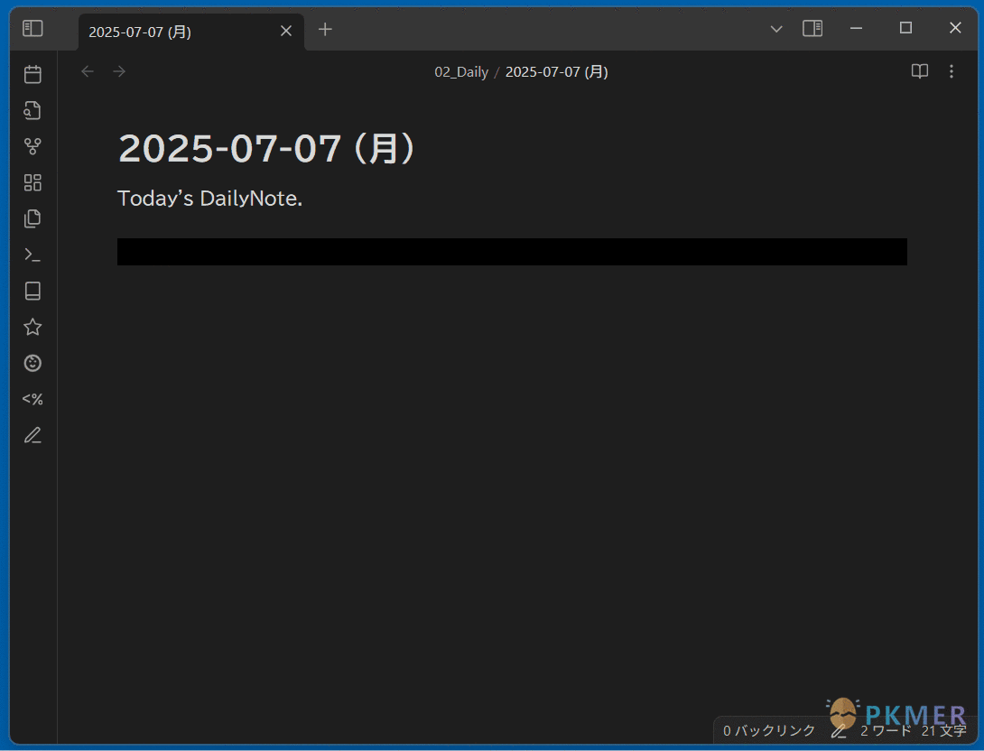 Obsidian 插件：LongtimeDiary--