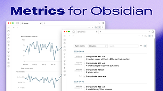 Obsidian 插件：Metrics