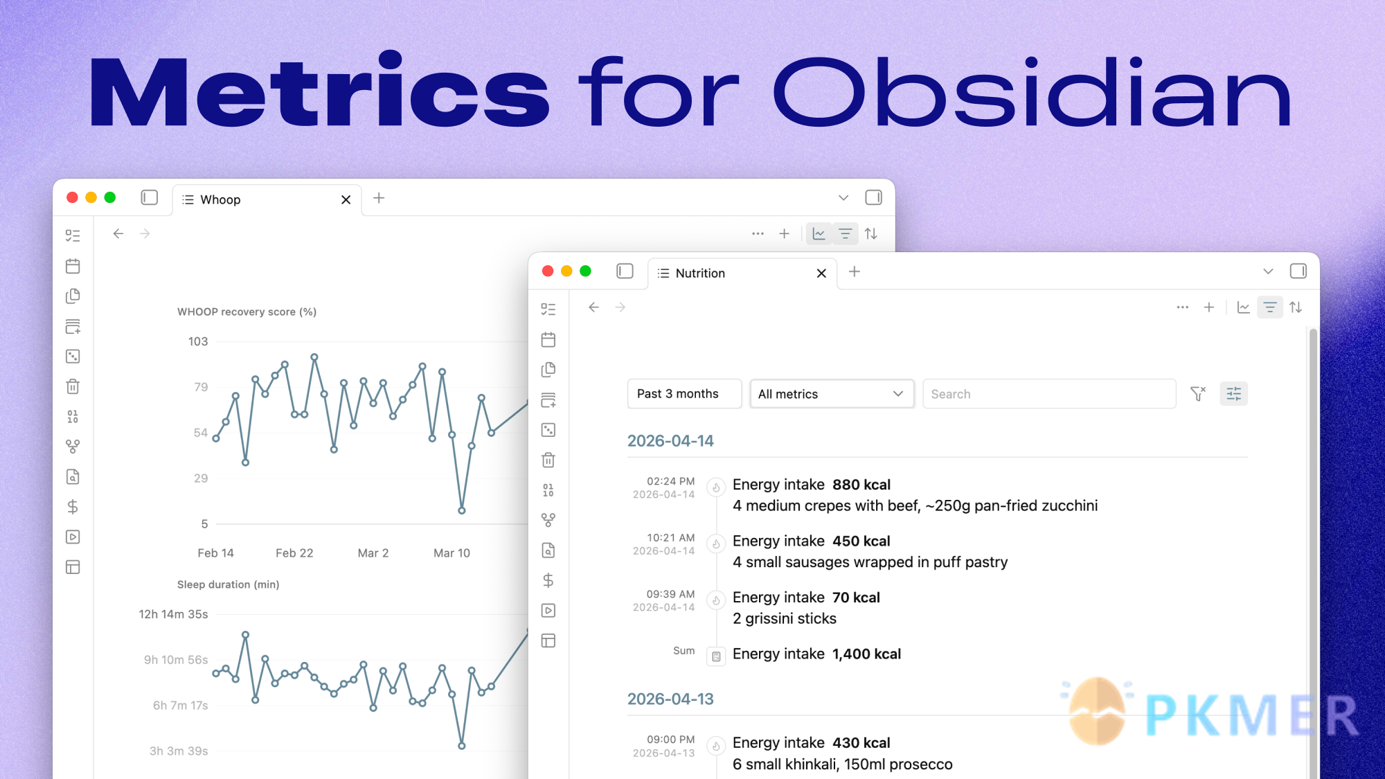Obsidian 插件：Metrics--
