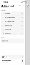 Obsidian 插件：Mobile Explorer