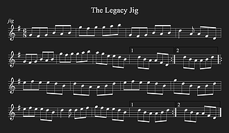 Obsidian 插件：ABC Music Notation 让 Obsidian 变成乐谱编辑器