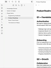 Obsidian 插件：Navigate Headings