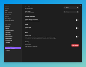 Obsidian 插件：NoteMover shortcut