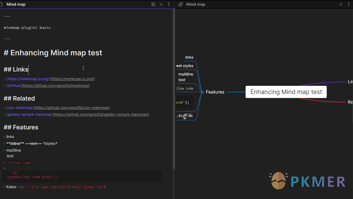 Obsidian 插件：Enhancing Mindmap--概述