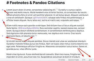Obsidian 插件：Footnote & Citation Indicator