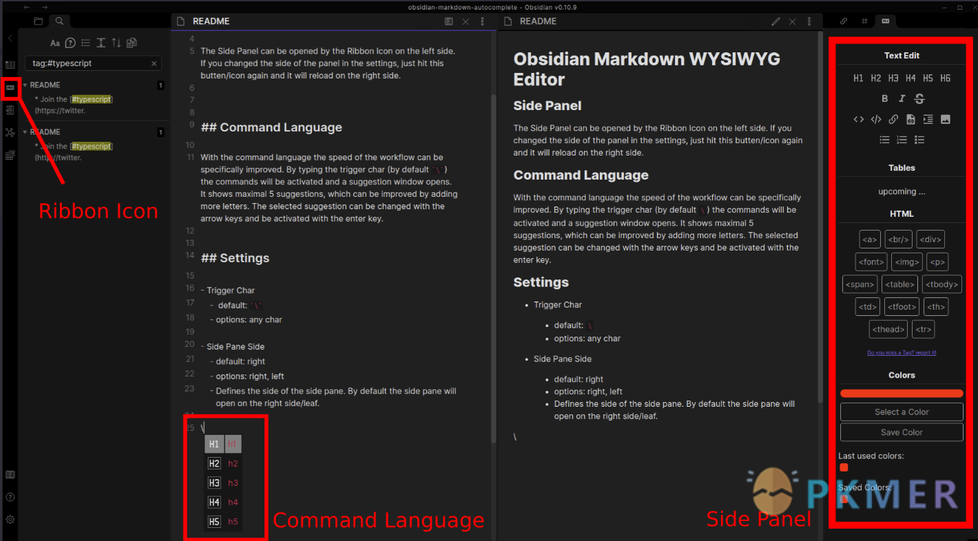 Obsidian 插件 Markdown Formatting Assistant 帮助你熟悉 Markdown 的好帮手--效果&特性