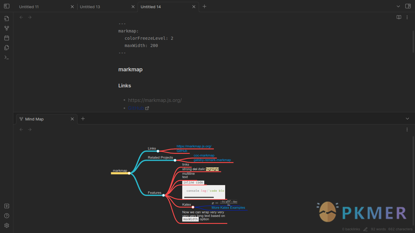 Obsidian 插件：Mindmap Nextgen--概述