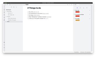 Obsidian 插件：Obsidian TODO | Text-based GTD