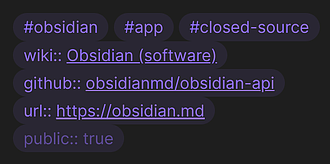 Obsidian 插件：Page Properties