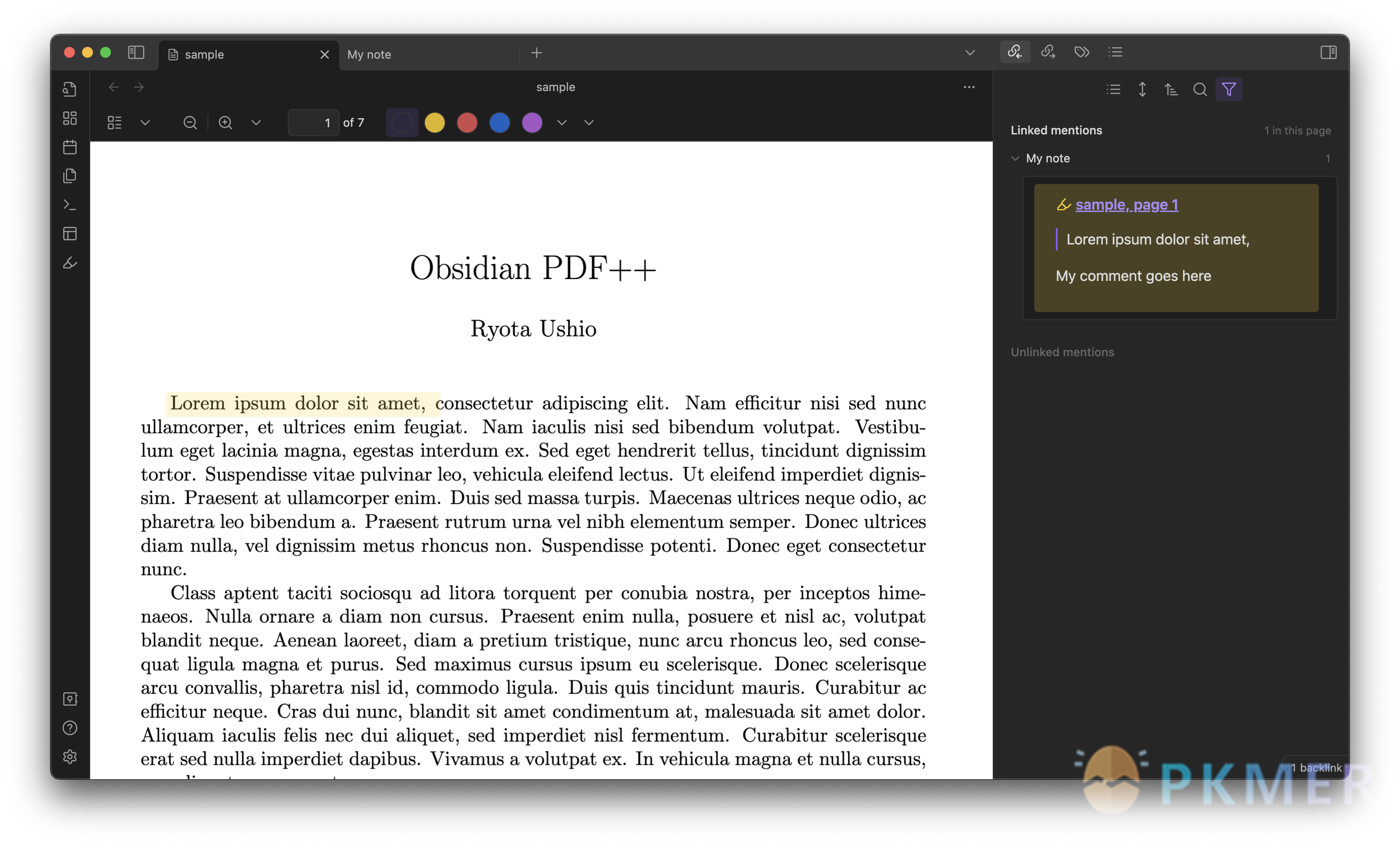 Obsidian PDF++--使用  可以实现极快的工作流程