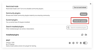 Obsidian 插件：Plugin Update Locker