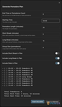 Obsidian 插件：Pomodoro Planner