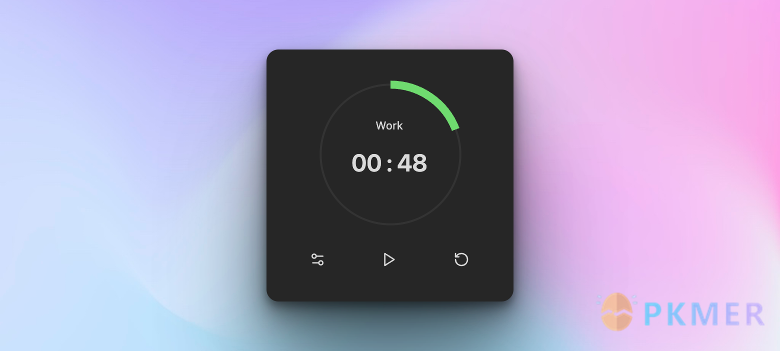 Obsidian 插件：Pomodoro Timer--