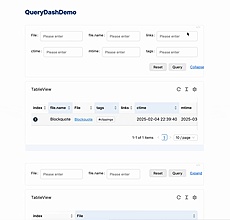 Obsidian 插件：QueryDash