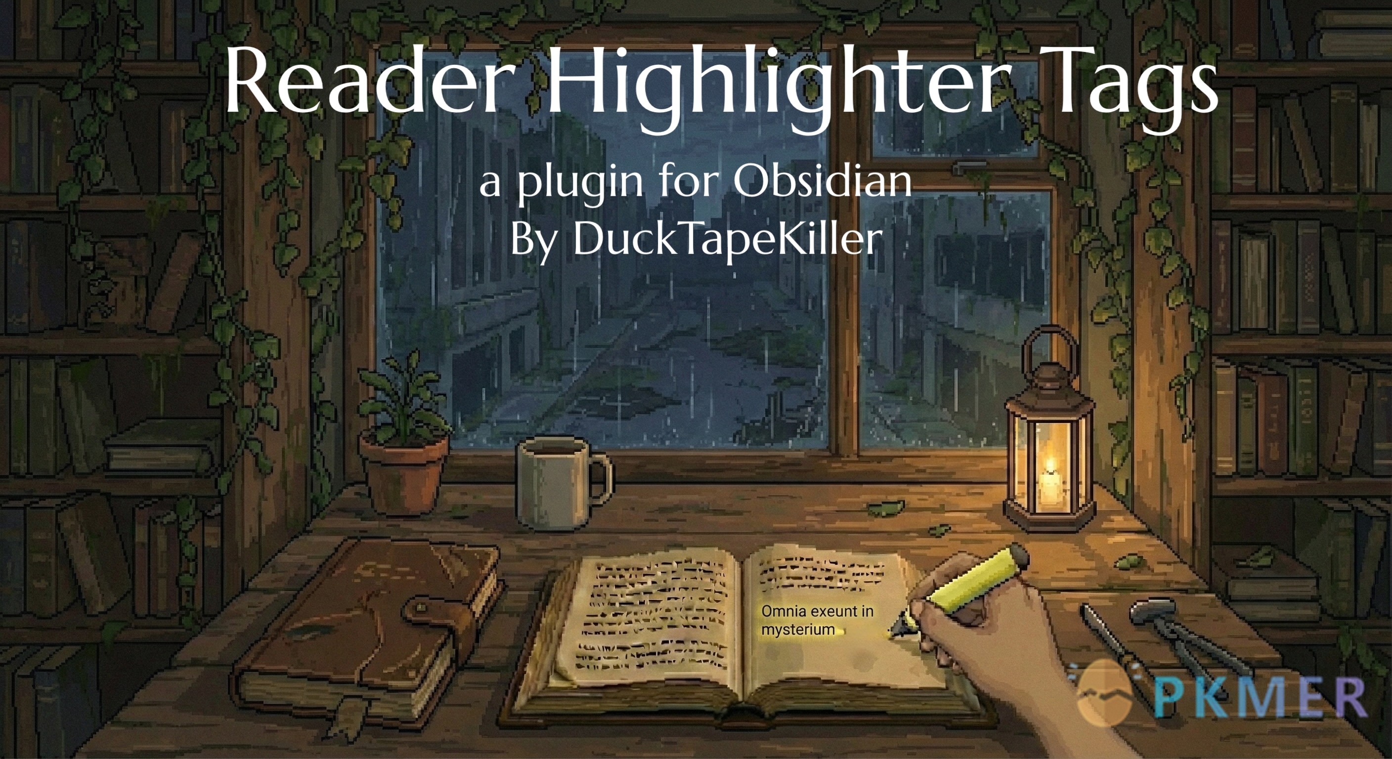 Obsidian 插件：Reader Highlighter Tags--