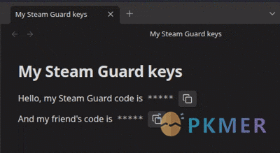 Obsidian 插件:Simple Steam Auth--