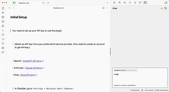 Obsidian 插件：Smart Composer