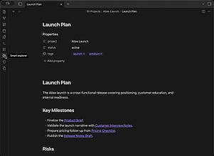 Obsidian 插件：Smart Explorer