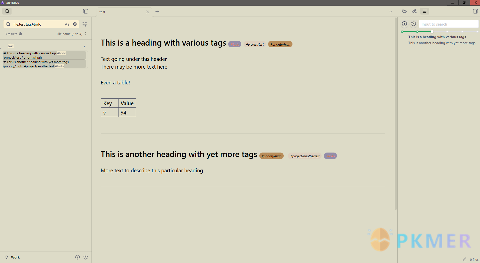 Obsidian 插件：Style Tags in Search Results--