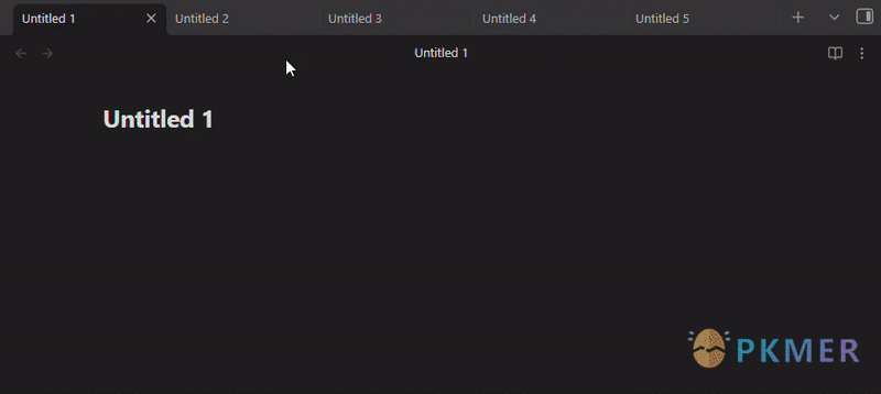 Obsidian 插件：Tab Multi Select--