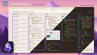 Obsidian 插件：Task Board