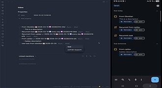 Obsidian 插件：Tasks CalDAV Sync