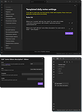Obsidian 插件：Templated daily notes